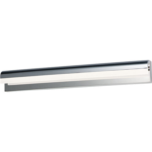 Waterfall LED 35.75 inch Polished Chrome Bath Vanity Light Wall Light