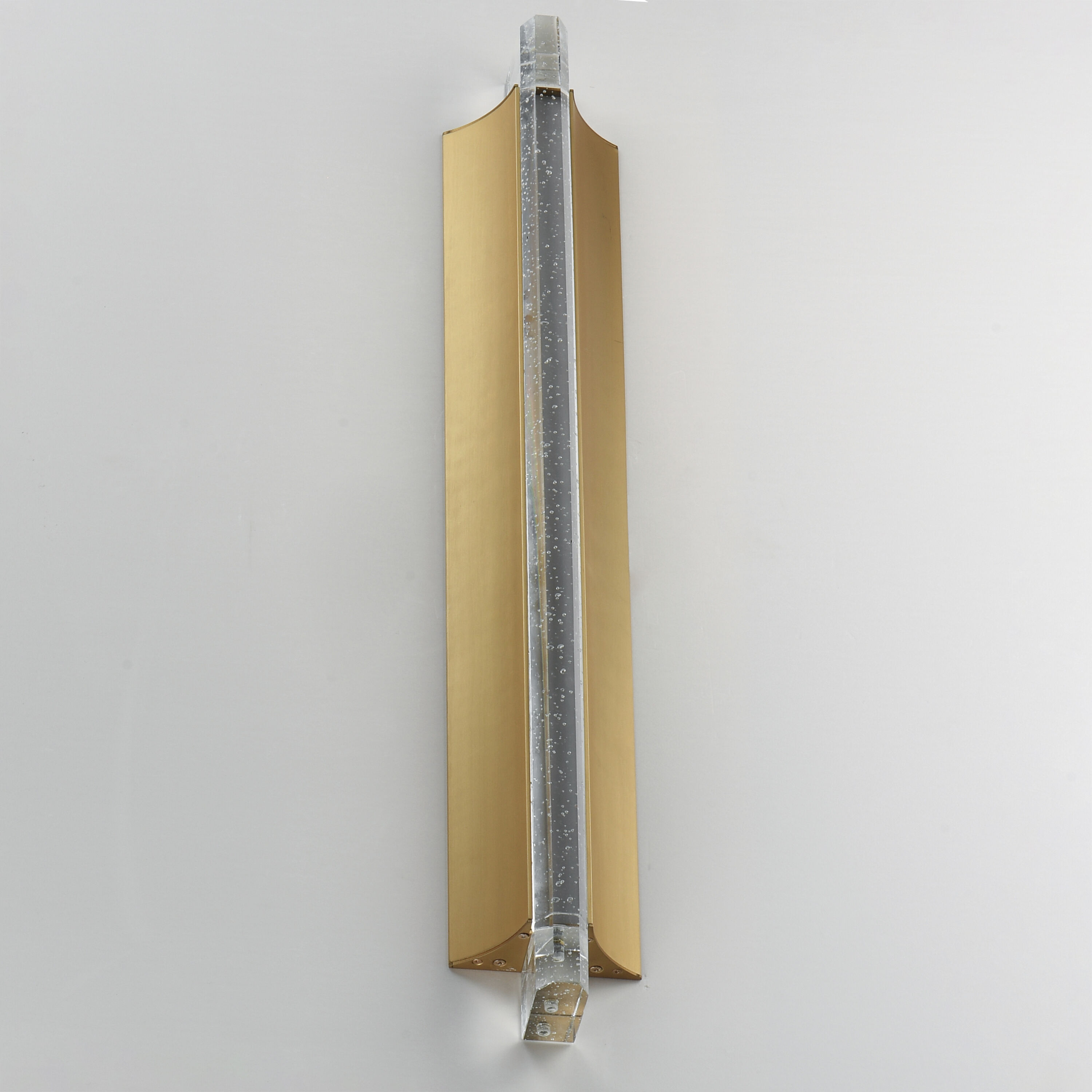 Hyperion LED 5 inch Gold ADA Wall Sconce Wall Light in Clear Crystal