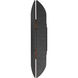 Tectonic LED 22 inch Black and Antique Brass Outdoor Wall Mount