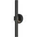 Reveal Outdoor LED 20 inch Black Outdoor Wall Mount