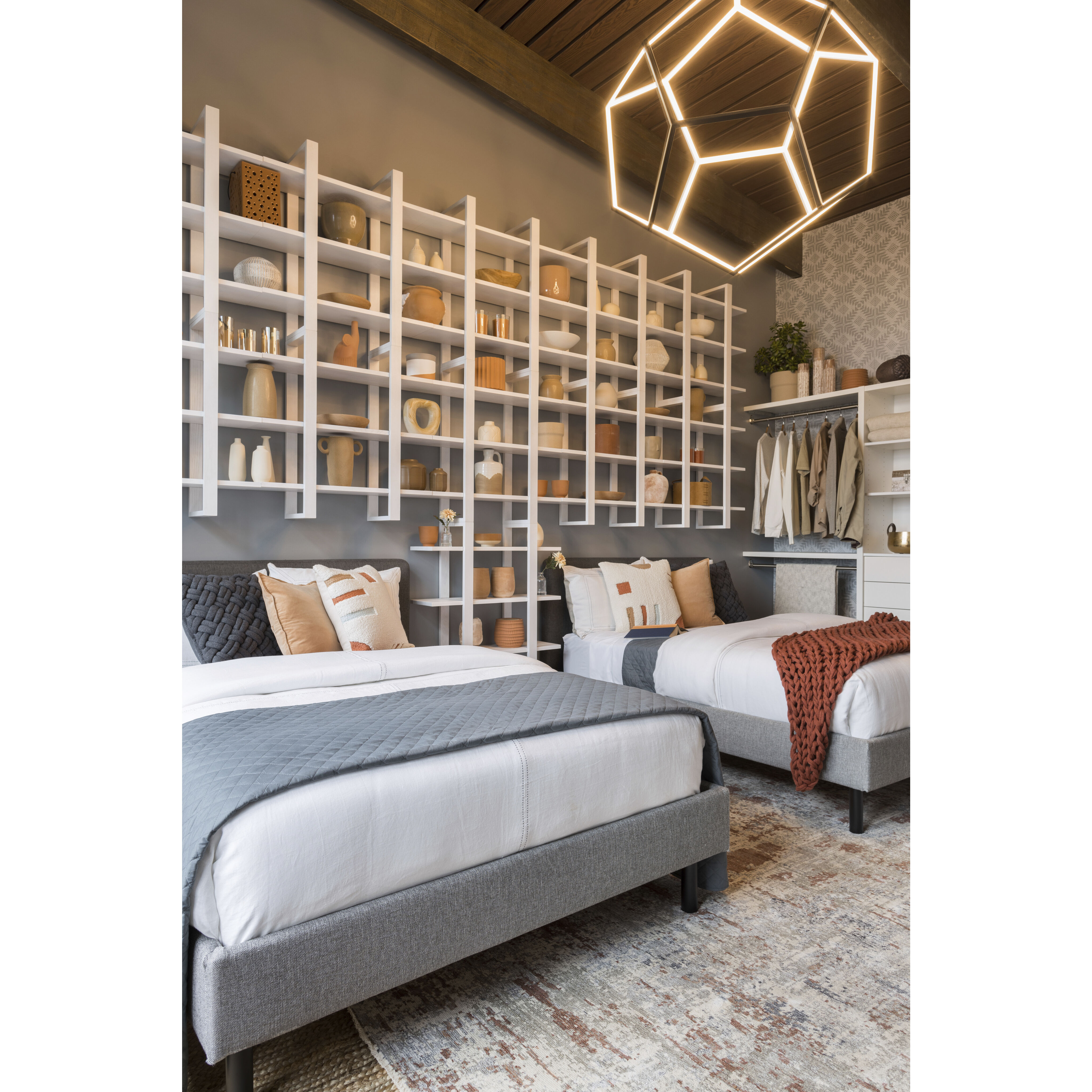 Penta LED 40 inch Black Single Pendant Ceiling Light