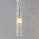 Pipette LED 1.25 inch Polished Chrome Single Pendant Ceiling Light