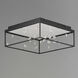 Entanglement LED 19.75 inch Black Flush Mount Ceiling Light