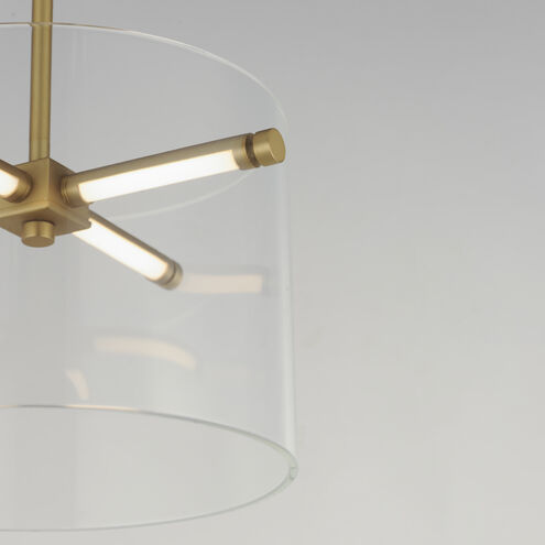 Polo LED 12.5 inch Gold Single Pendant Ceiling Light