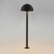 Alumilux Bollard 12 7.00 watt Black Outdoor Pathway Light