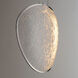Moonscapes LED 6 inch Polished Chrome Single Pendant Ceiling Light