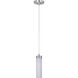 Cilandro LED LED 4.75 inch Satin Nickel Mini Pendant Ceiling Light