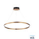 Groove LED 31.5 inch Gold Single Pendant Ceiling Light