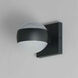 Modular LED 5 inch Black Outdoor Wall Sconce