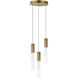 Reeds 3 Light 11.75 inch Pendant