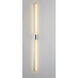 Alumilux Line LED 51 inch Satin Aluminum Outdoor Wall Mount