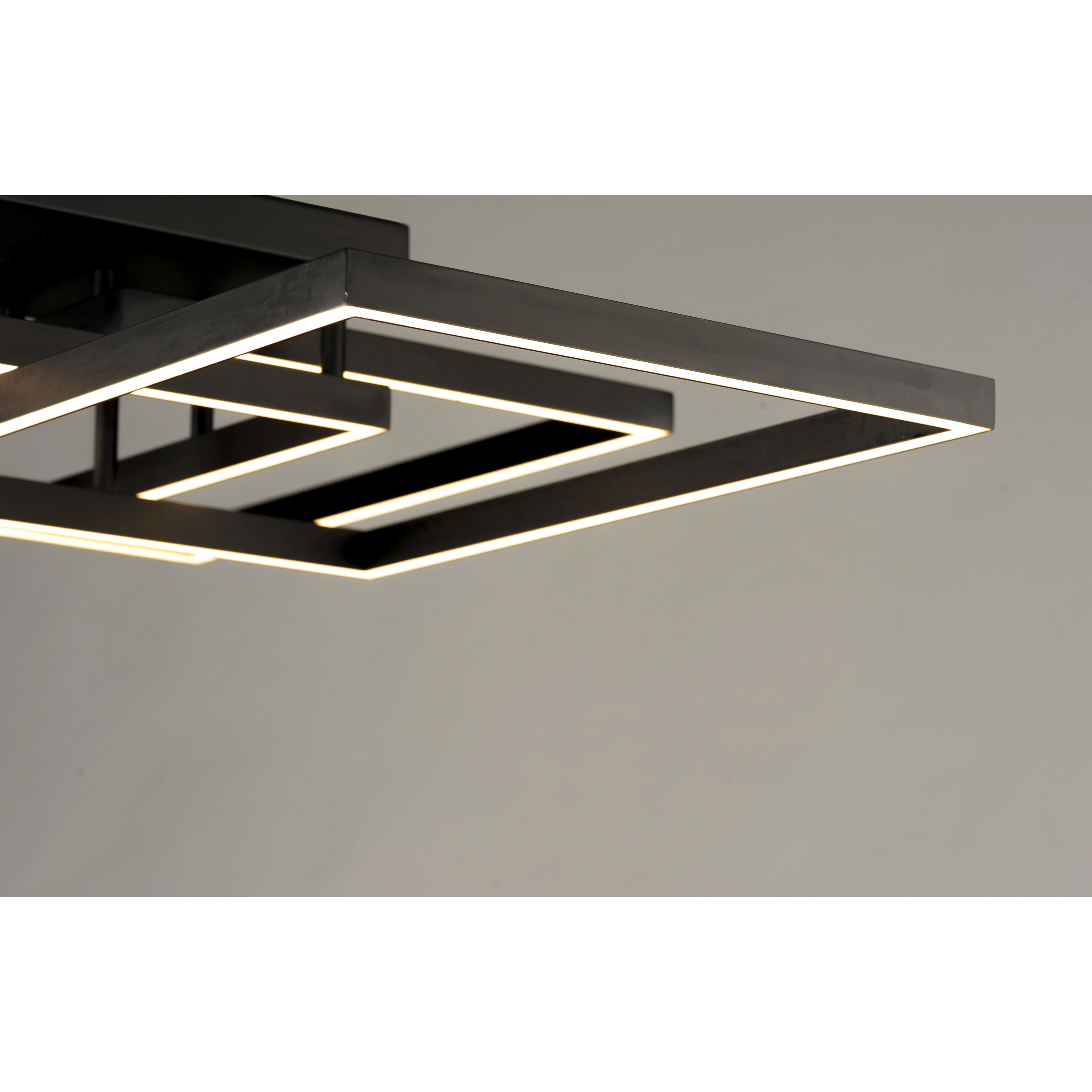 Traverse LED LED 48 inch Black Flush Mount Ceiling Light