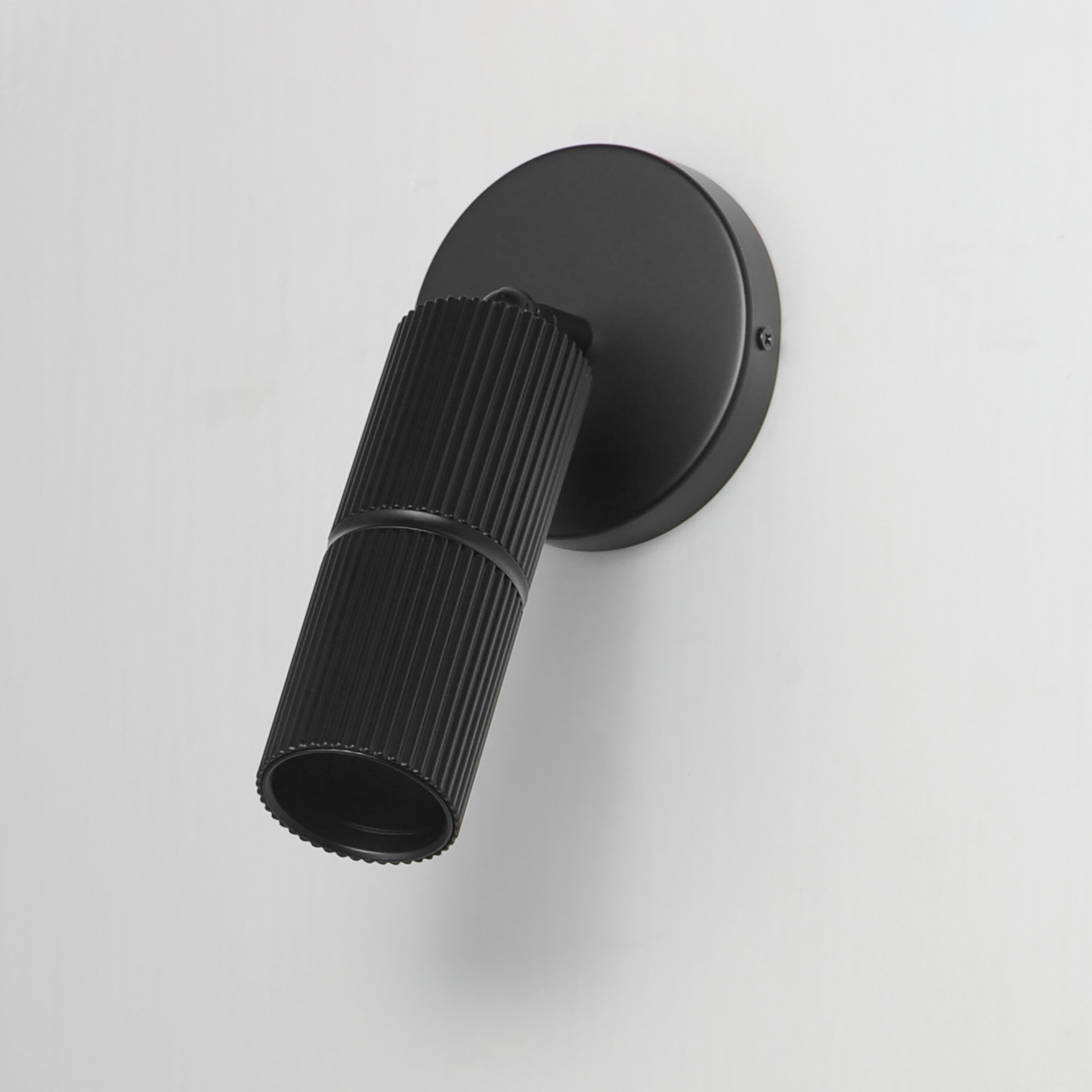 Reeds 1 Light 2.5 inch Black Flush Mount Ceiling Light