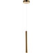 Flute 1 Light 2.50 inch Mini Pendant
