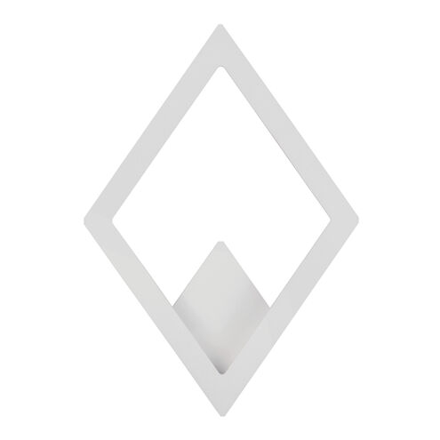 Alumilux Rhombus LED 19.25 inch White Outdoor Wall Sconce