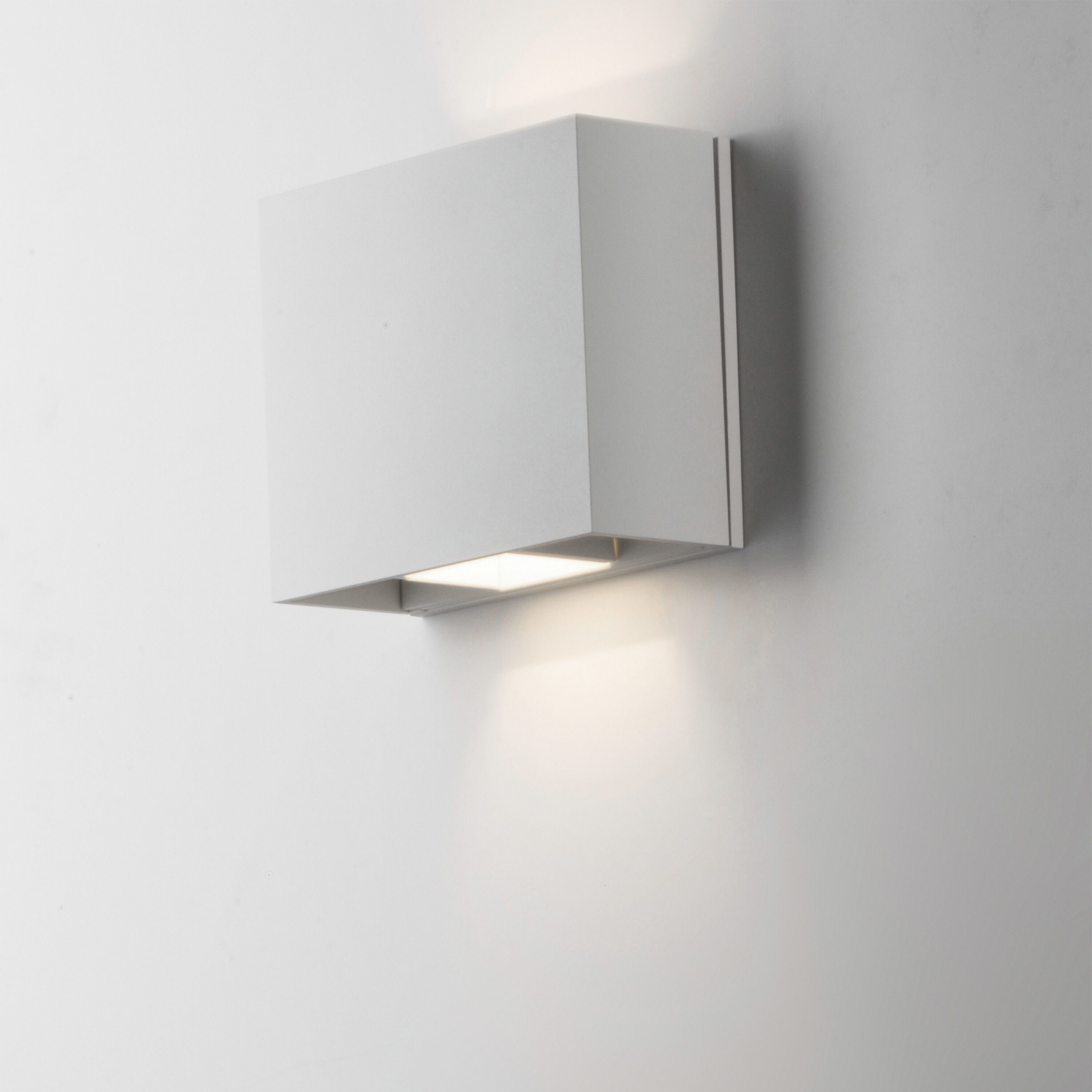 Alumilux Cube Wall Sconce Wall Light in White