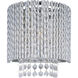 Spiral 1 Light 7.5 inch Polished Chrome ADA Wall Sconce Wall Light