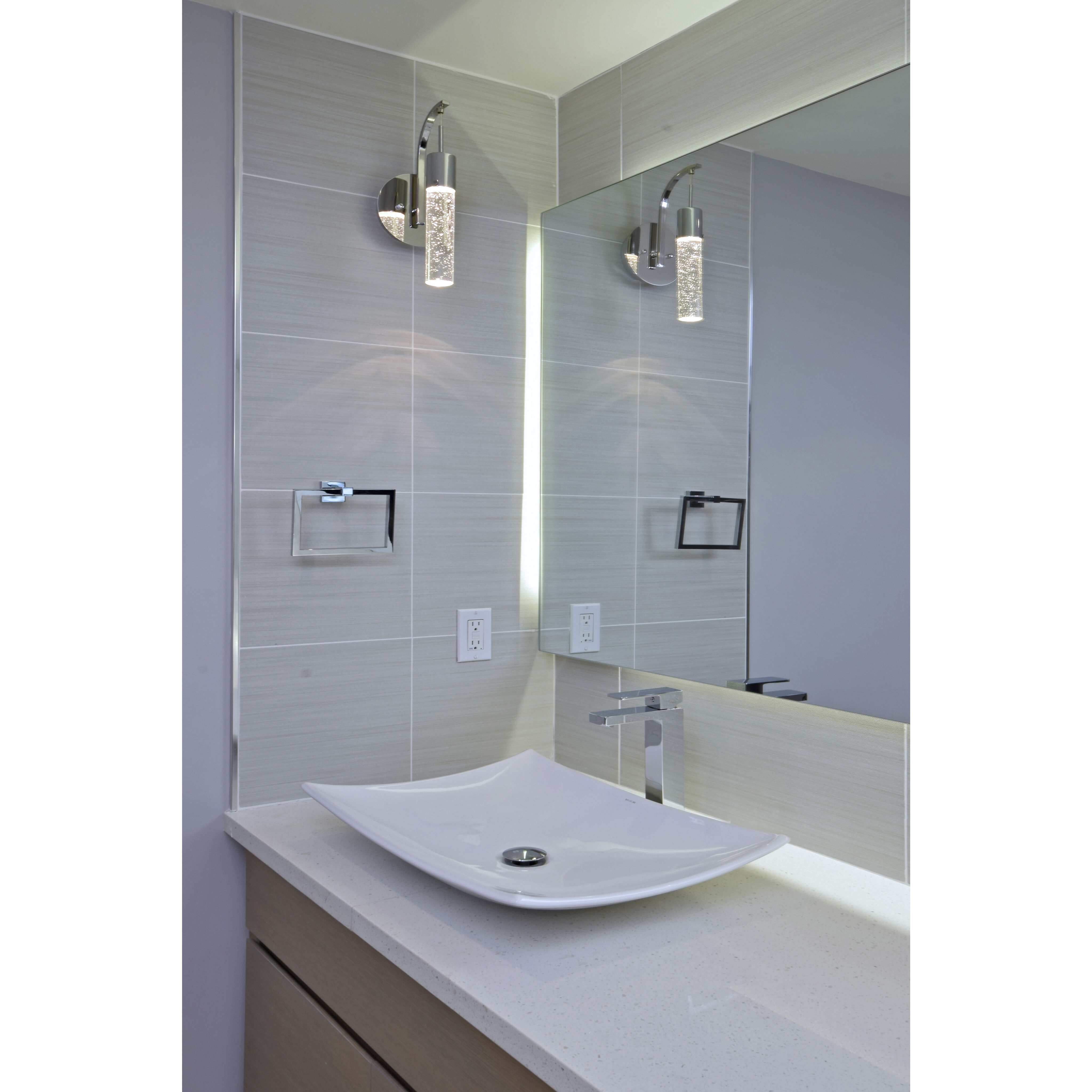 Fizz IV LED 6 inch Polished Chrome Wall Sconce Wall Light