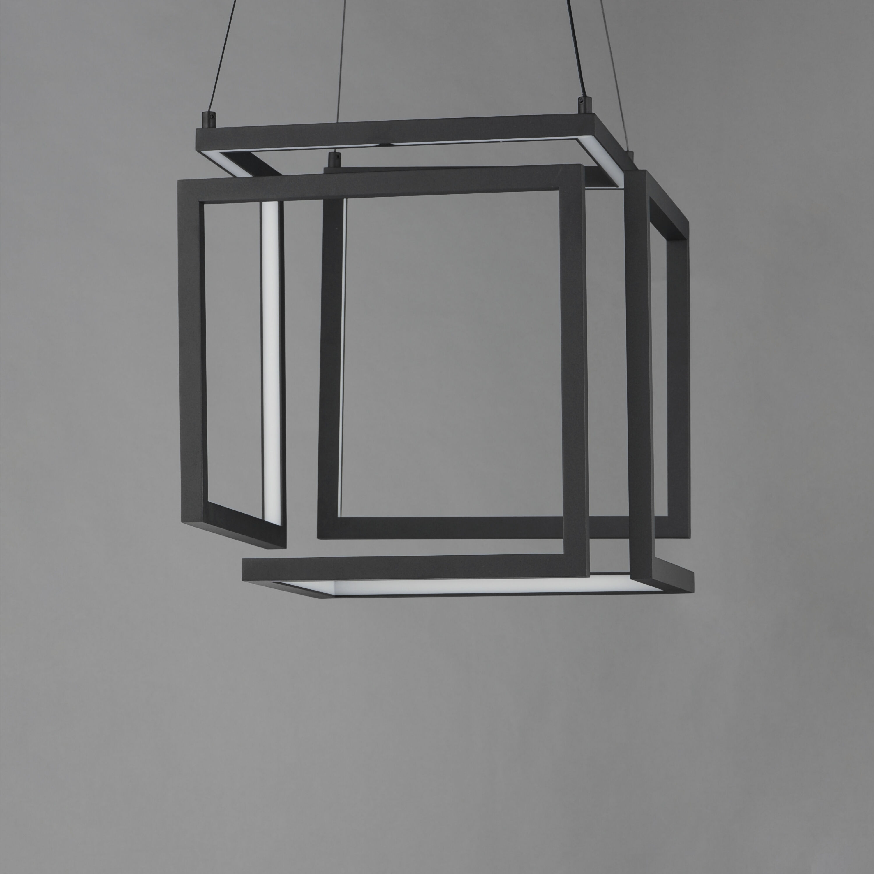Penrose Single Pendant Ceiling Light in Black