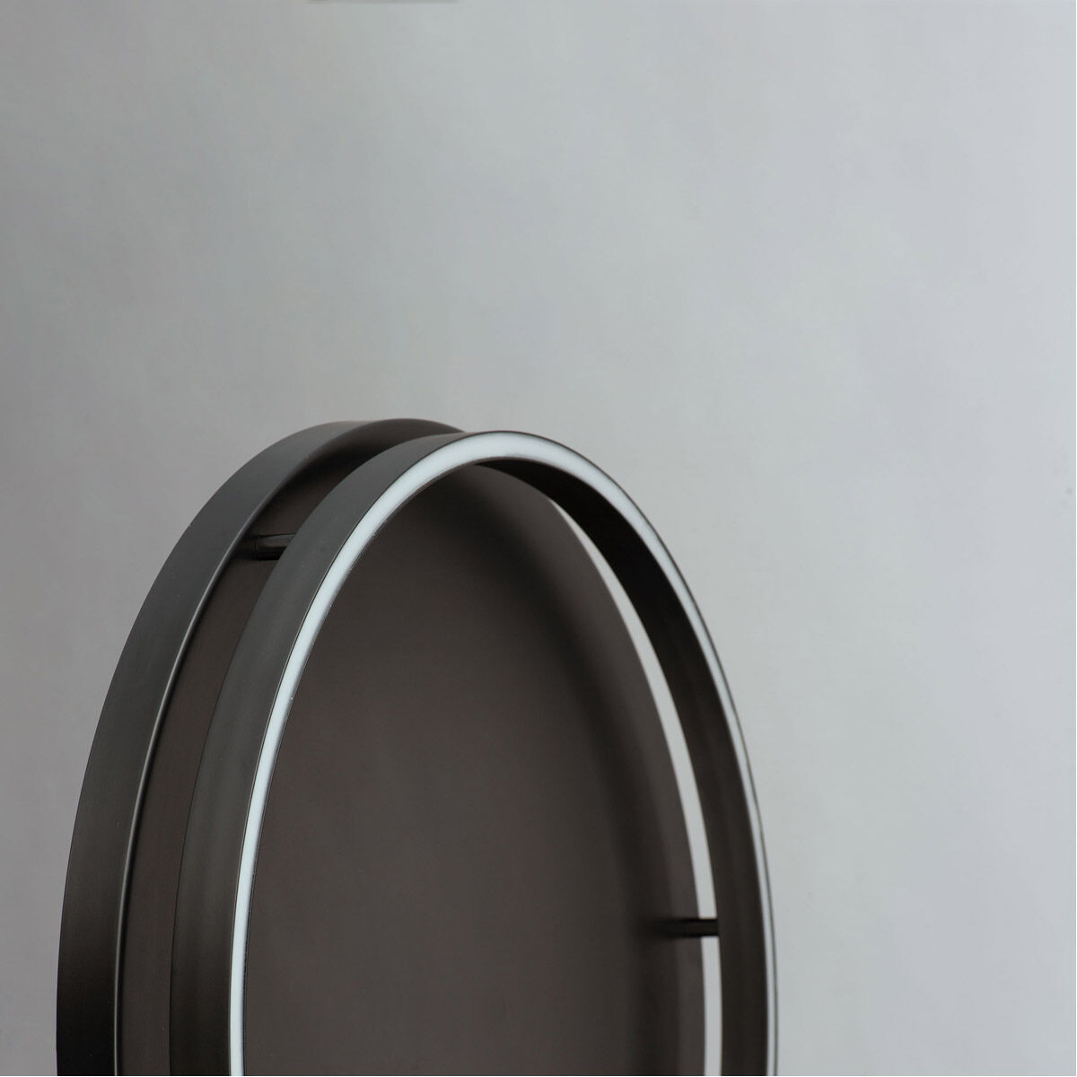 Groove LED 24.5 inch Black Flush Mount Ceiling Light