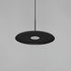 Berliner LED 13.75 inch Black Single Pendant Ceiling Light