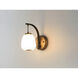 Soji LED 4.75 inch Black and Gold Wall Sconce Wall Light