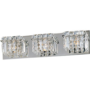 Bangle 3 Light 20 inch Polished Chrome Bath Vanity Light Wall Light in 20.25 in.