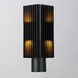 Rampart LED 15 inch Black Outdoor Pole/Post Mount