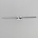 Dorian LED 30.5 inch Polished Chrome ADA Wall Sconce Wall Light