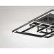 Traverse LED LED 31 inch Black Flush Mount Ceiling Light