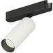 Continuum 1 Light 120-277 White and Black Track Light Ceiling Light in White/Black