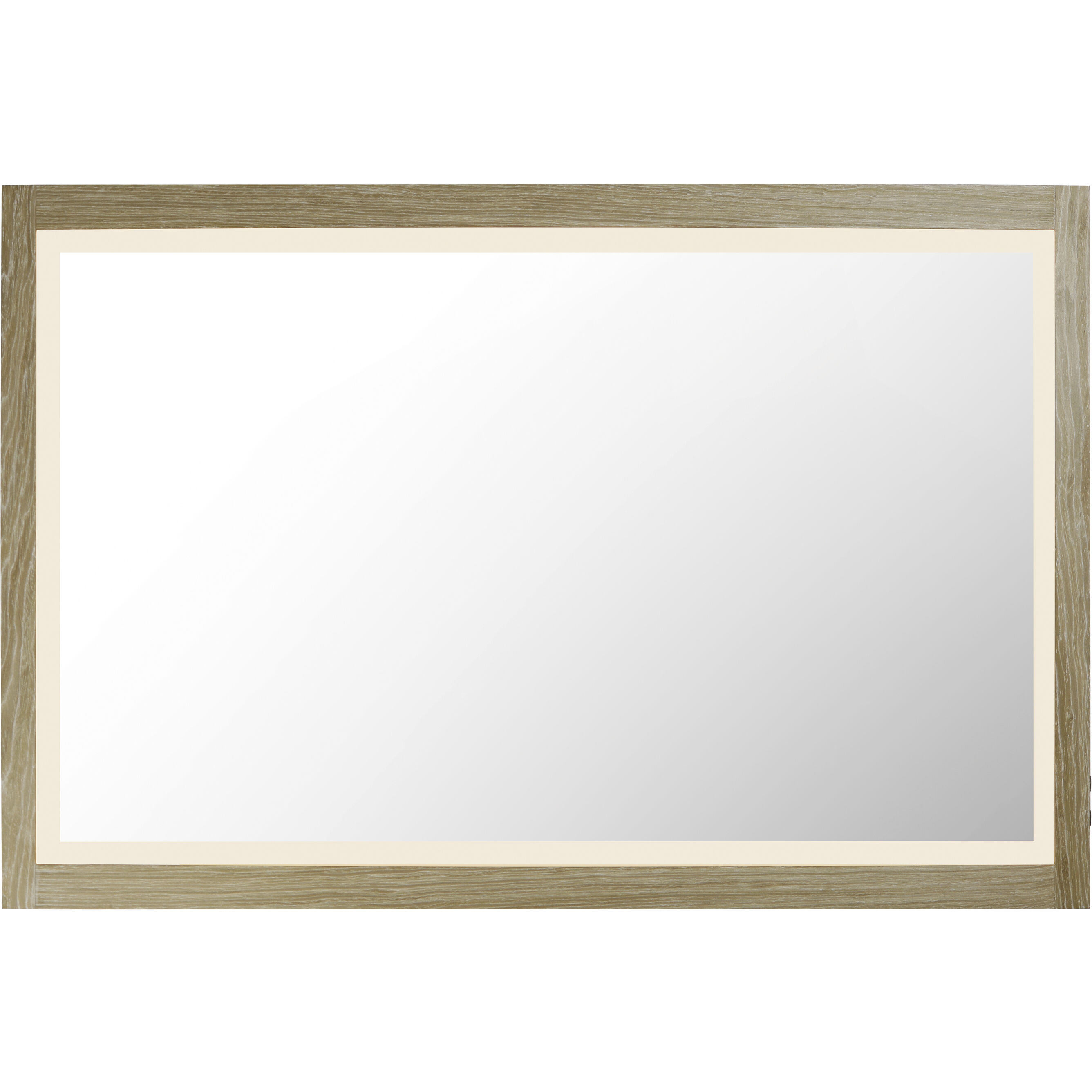 Sawyer 48 X 32 inch Oak LED Wall Mirror