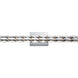 Zephyr LED 30 inch Polished Chrome Bath Vanity Light Wall Light