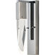 Quartz LED 4.75 inch Polished Chrome Bath Vanity Wall Light