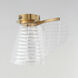 Tartan LED 10 inch Brushed Champagne Flush Mount Ceiling Light