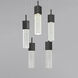 Fizz III LED 13.75 inch Bronze Multi-Light Pendant Ceiling Light