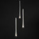 Stillo LED 10 inch Black Multi-Light Pendant Ceiling Light