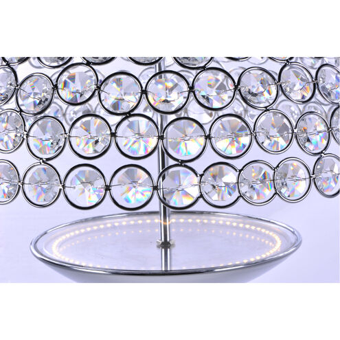 Parasol LED 16.25 inch Polished Chrome Single Pendant Ceiling Light