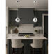 Swank LED 4.5 inch Polished Chrome Single Pendant Ceiling Light