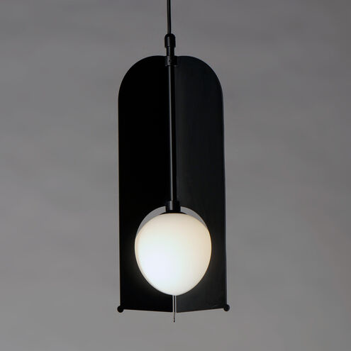 Pendulum LED 7.5 inch Black Mini Pendant Ceiling Light