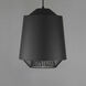 Phoenix LED 15.75 inch Black and Gold Single Pendant Ceiling Light in Black/Gold