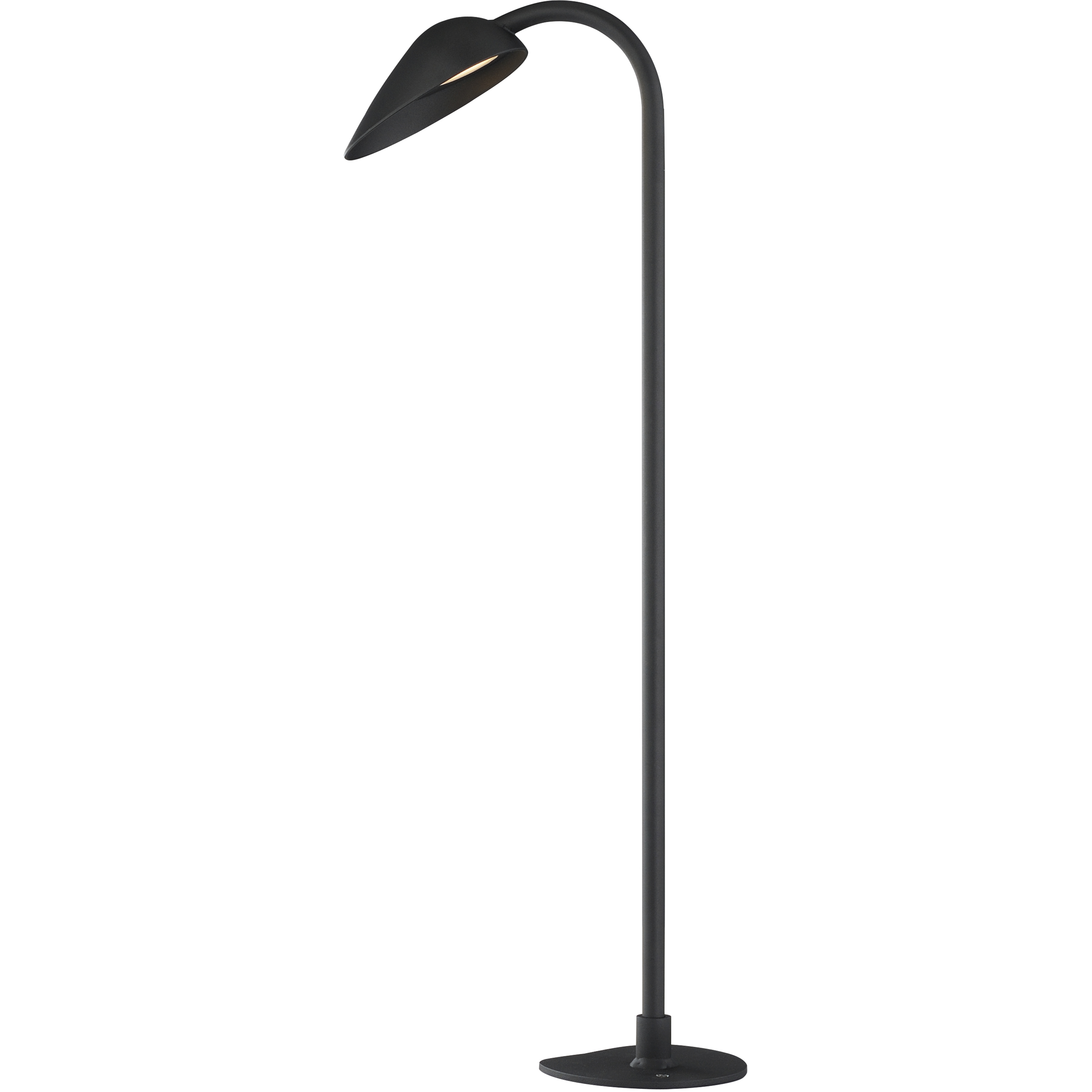Marsh 12 5.00 watt Black Outdoor Pathway Light