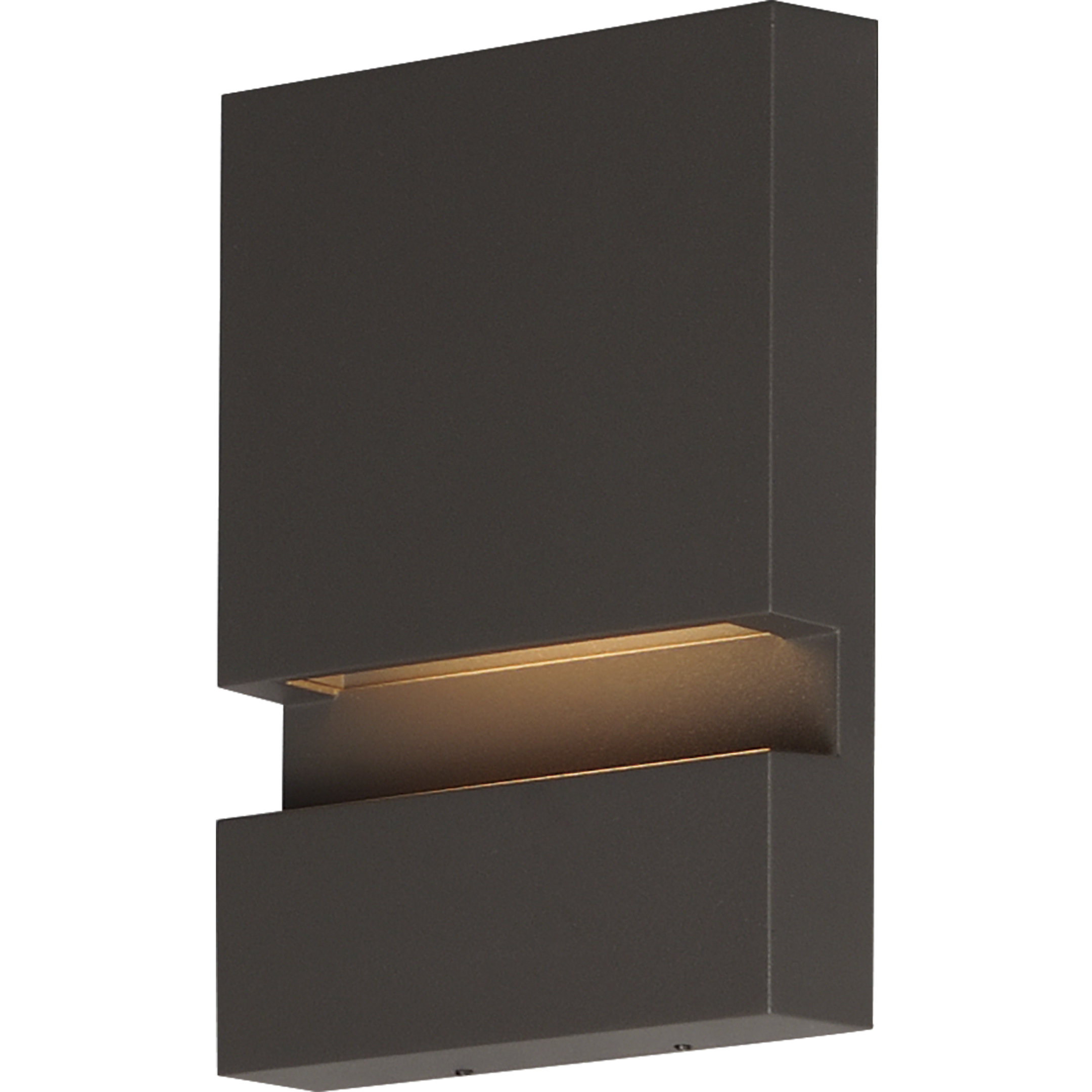 Brink LED 8 inch Architectural Bronze Outdoor Wall Mount