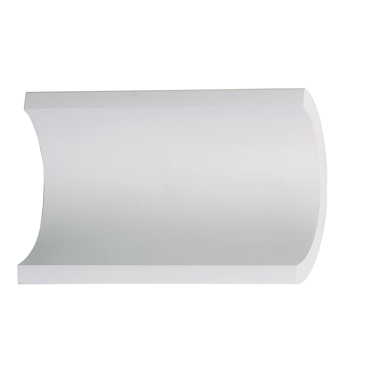 Alumilux Diverge LED 5.1 inch White Outdoor Wall Mount