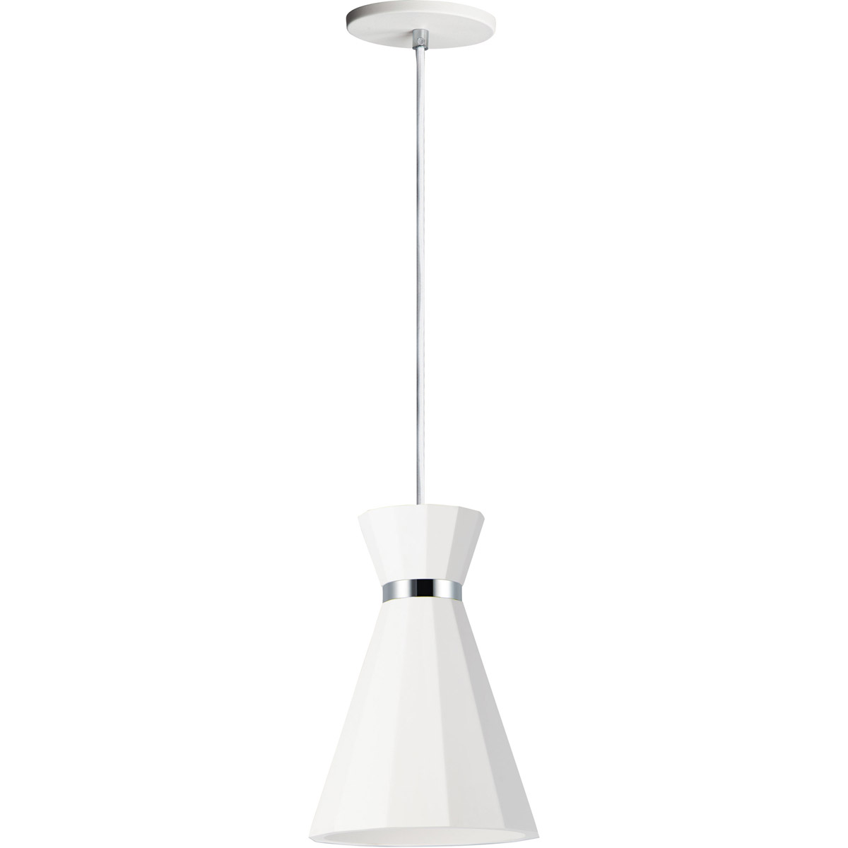 ET2 E25036-WTPC Sash LED 7.75 inch White/Polished Chrome