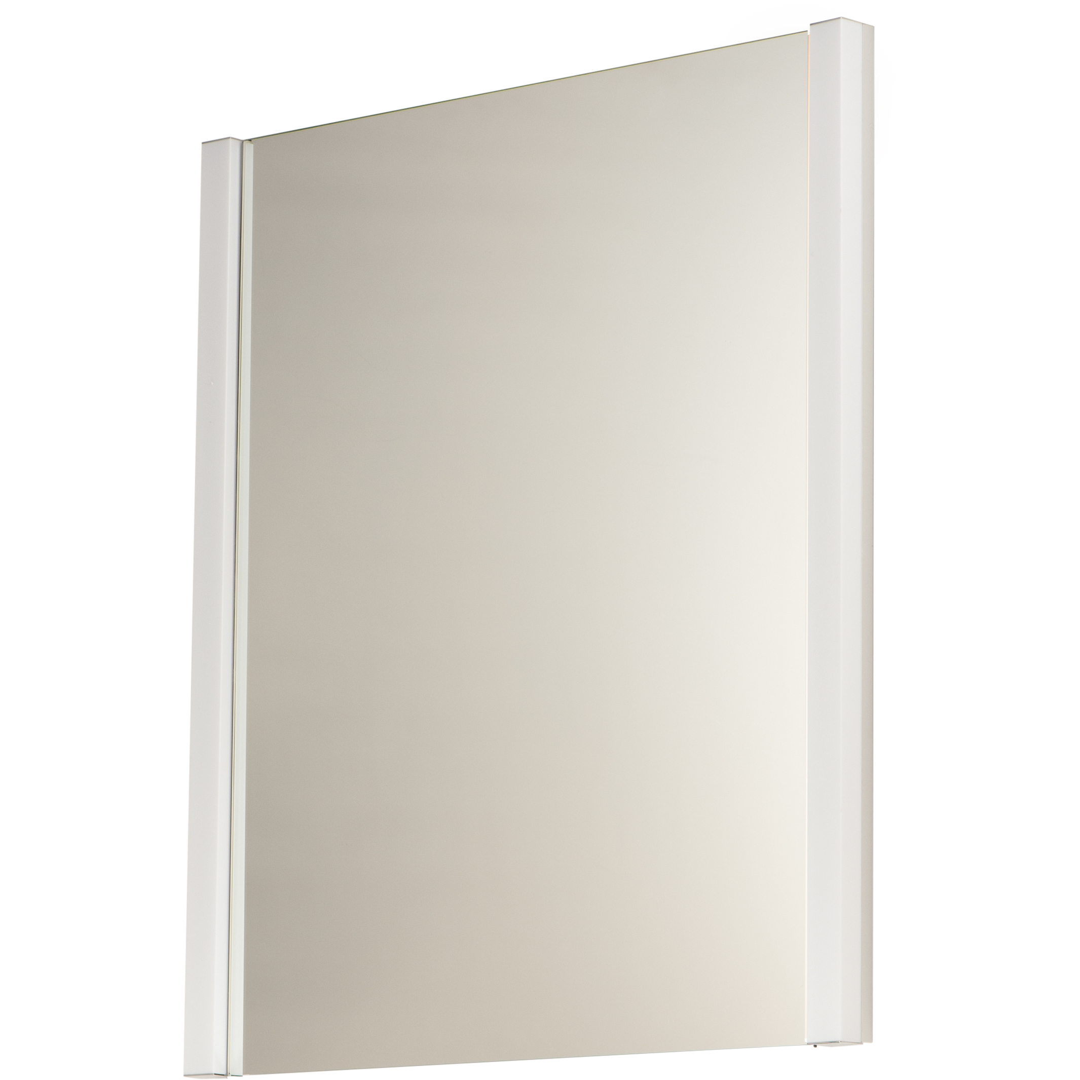 Luminance 36 X 32.75 inch Polished Chrome LED Mirror