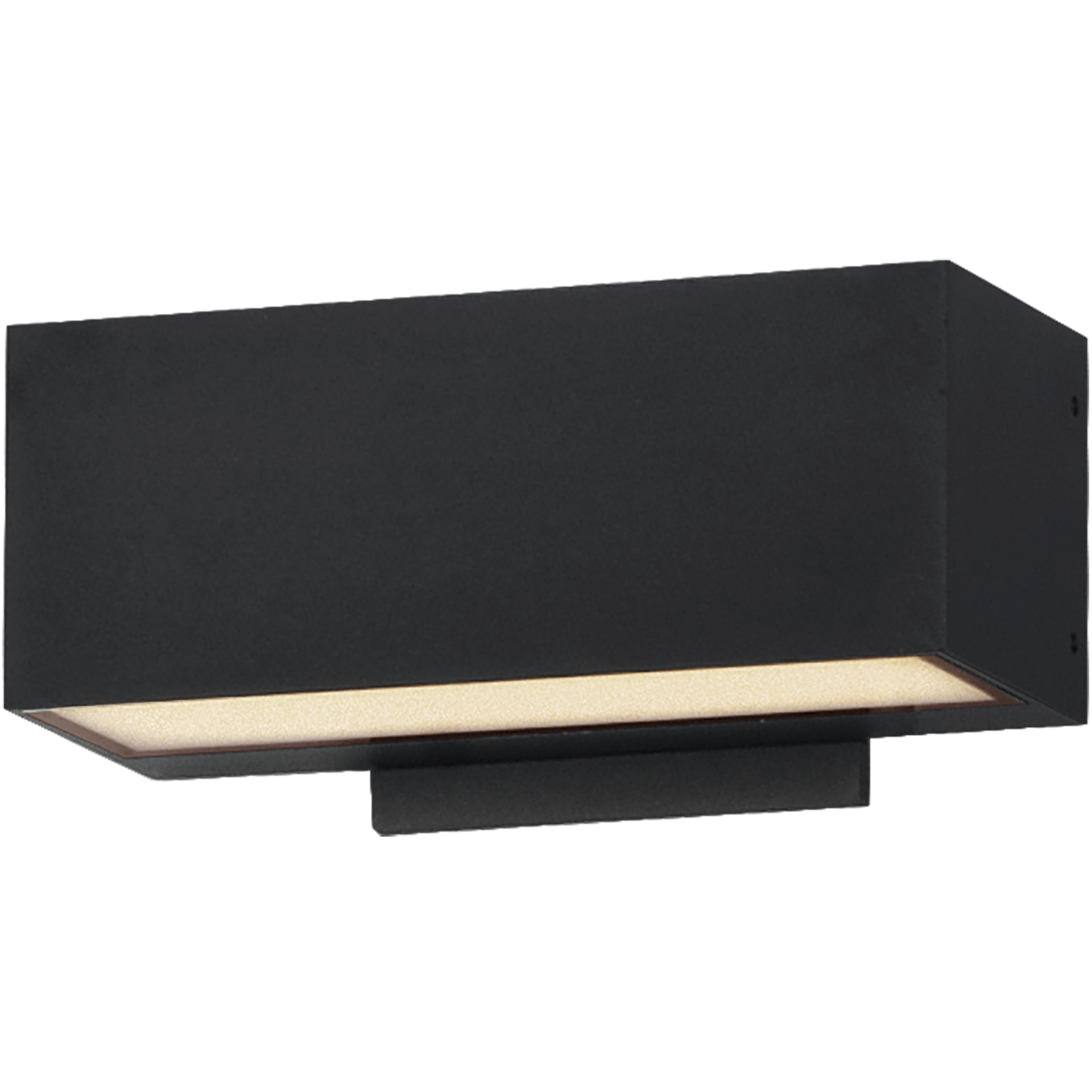 Blok LED 3.75 inch Black Outdoor Wall Mount