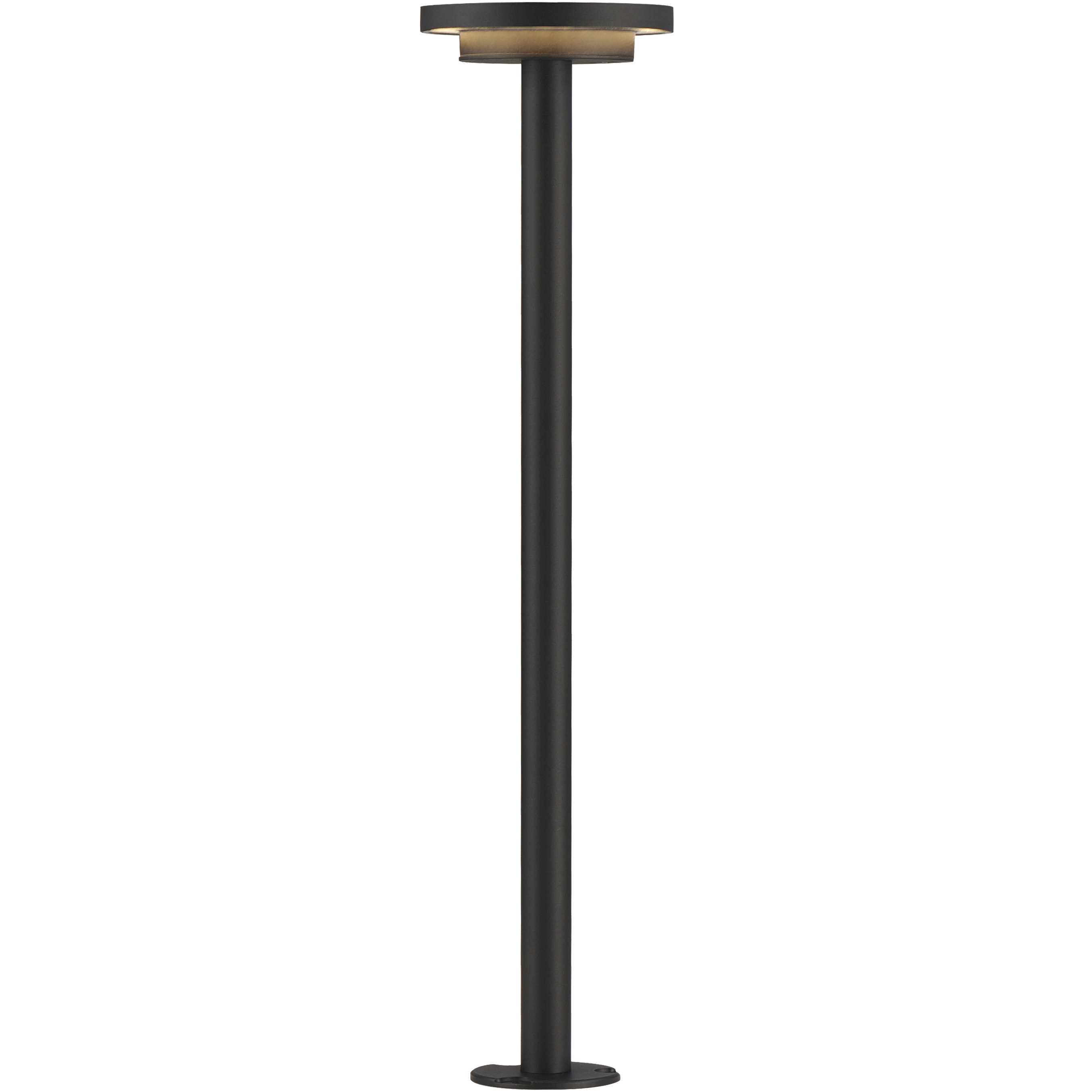 Alumilux Bollard 12 14.00 watt Black Outdoor Pathway Light