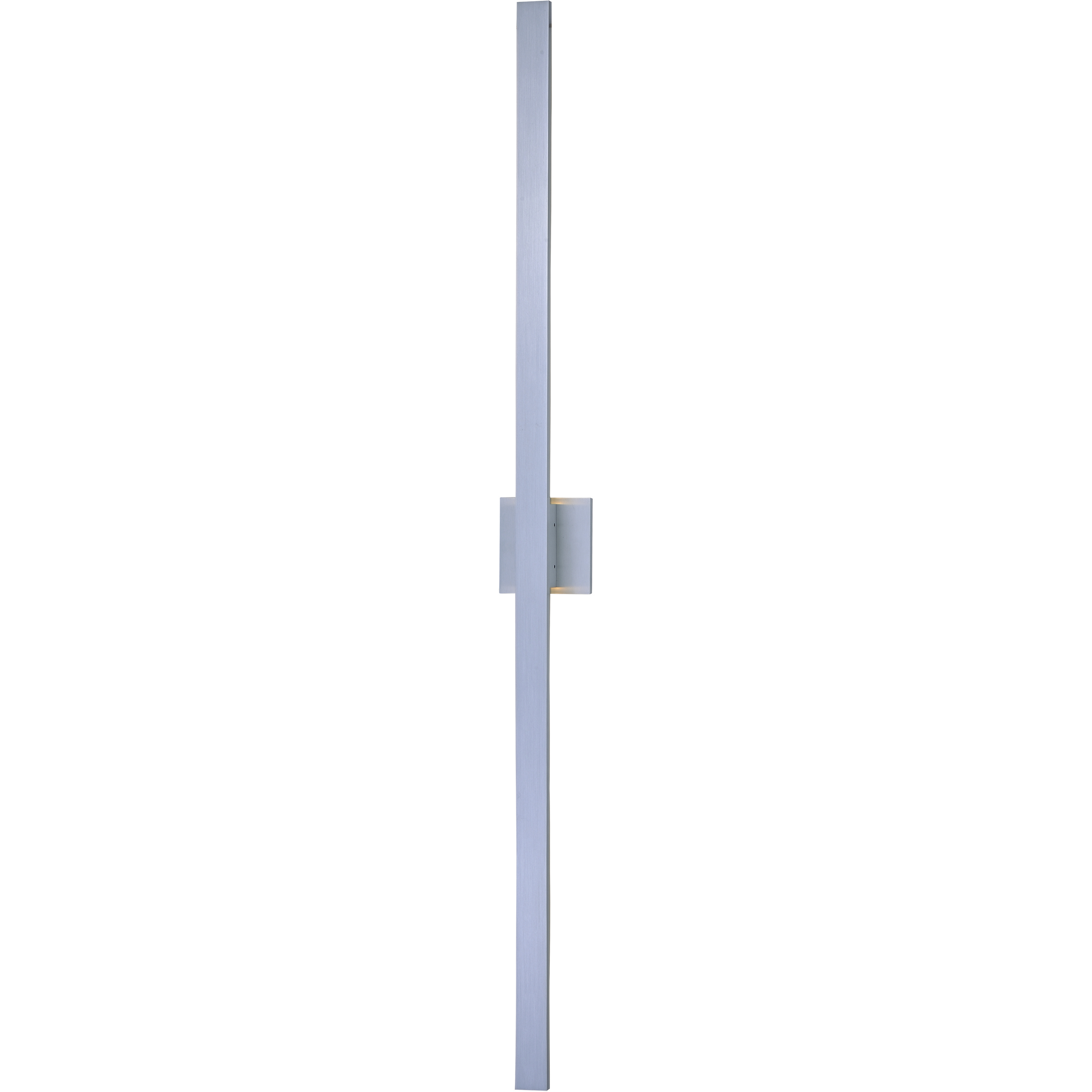 Alumilux Line LED 51 inch Satin Aluminum Outdoor Wall Mount