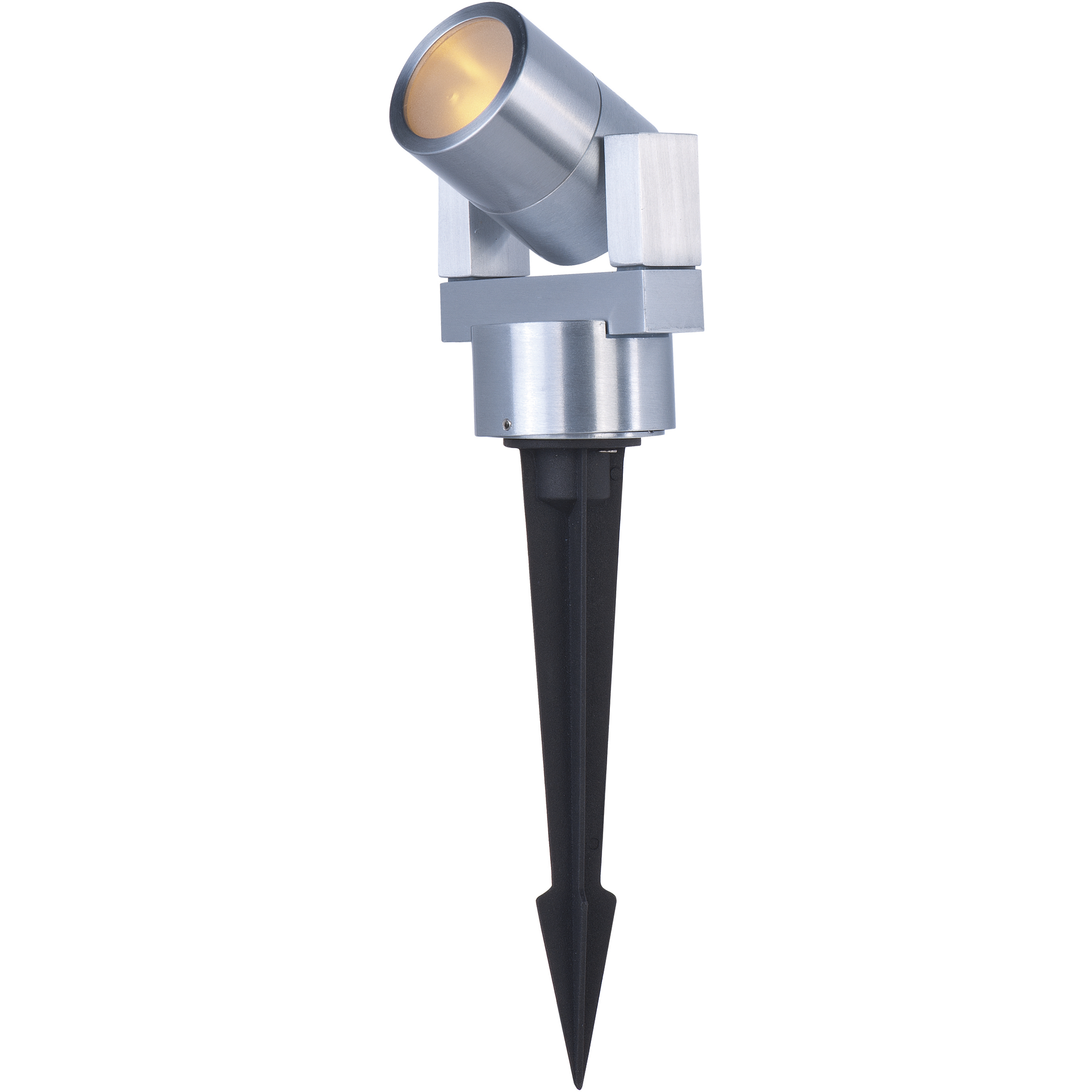 Alumilux Landscape 5.00 watt Satin Aluminum Outdoor Pathway Light